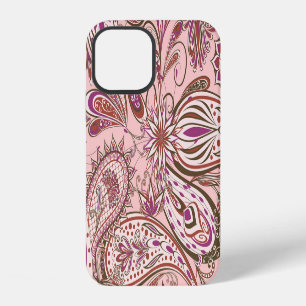 Ethnic Floral: Oriental Paisley Design. iPhone 12 Case