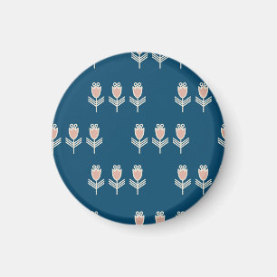 Ethnic Floral: Vintage Decorative Ornament Magnet