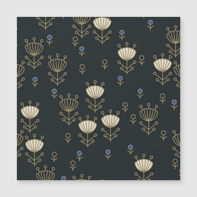Ethnic Flowers: Vintage Ornamental Design (Front)