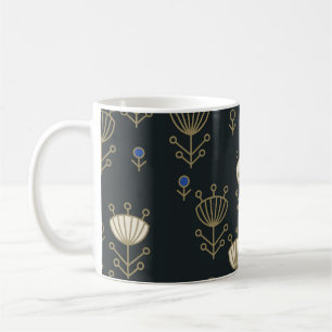 Ethnic Flowers: Vintage Ornamental Design Coffee Mug