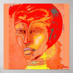 "Ethnic Funk" Canvas print