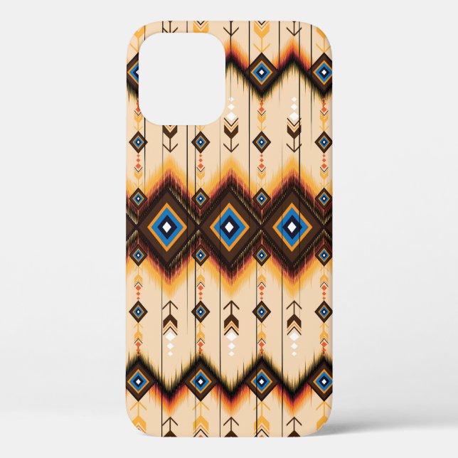 Ethnic geometric: abstract pattern design. Case-Mate iPhone case (Back)