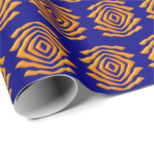 Ethnic Geometric Abstract Pattern Wrapping Paper