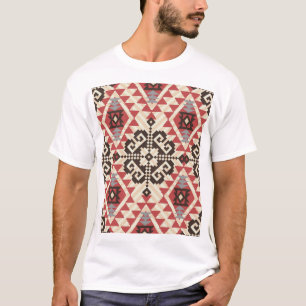 Ethnic Geometric: Abstract Seamless T-Shirt