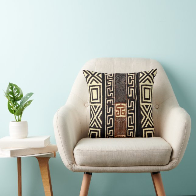 Ethnic Geometric • Afrocentric Heritage Design  Cushion (Chair)