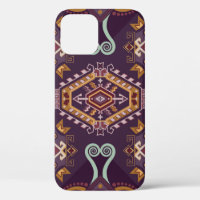 Ethnic Geometric Colourful Seamless Design