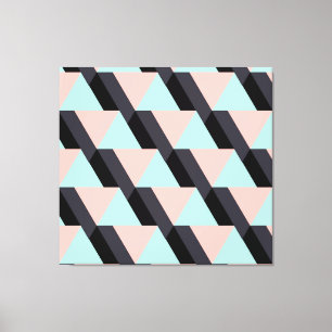 Ethnic Geometric Seamless Ornament Canvas Print