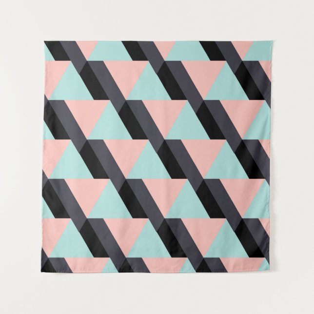 Ethnic Geometric Seamless Ornament Tapestry (Front)