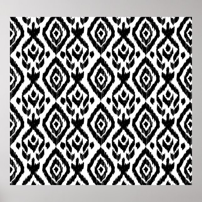 Ethnic hand-drawn, wrapping print pattern. (Front)