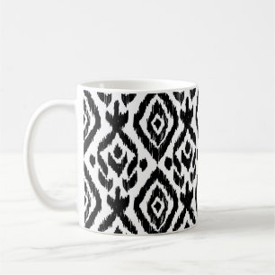 Ethnic hand-drawn, wrapping print pattern. coffee mug