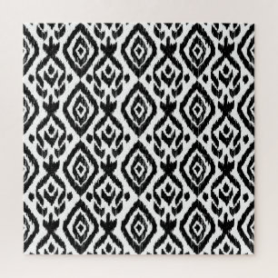 Ethnic hand-drawn, wrapping print pattern. jigsaw puzzle