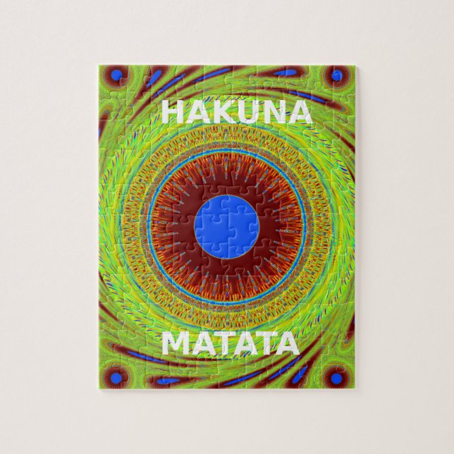 Ethnic Have a Nice Day and a Better Night Jigsaw Puzzle (Vertical)