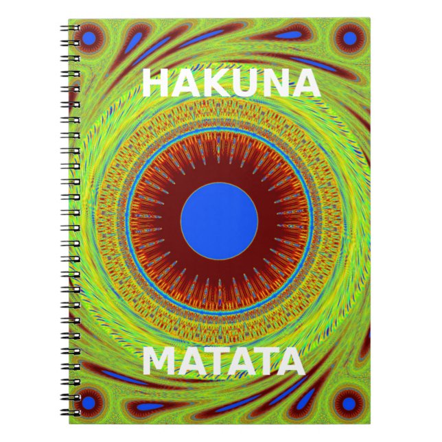 Ethnic Have a Nice Day and a Better Night Notebook (Front)