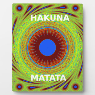 Ethnic Have a Nice Day and a Better Night Plaque