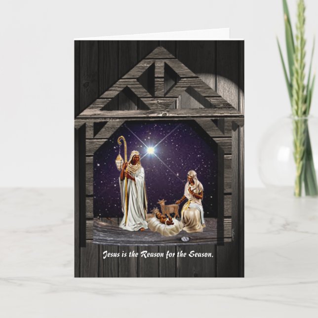 Ethnic Holiday Card (Front)