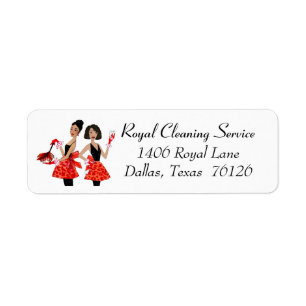 Ethnic Housekeeping Address Labels