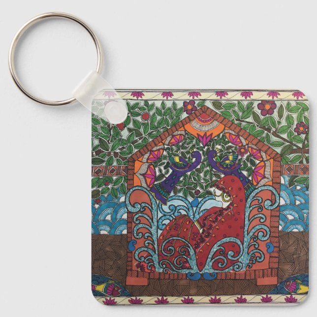 ethnic (Indian) bridal designs  Key Ring (Front)