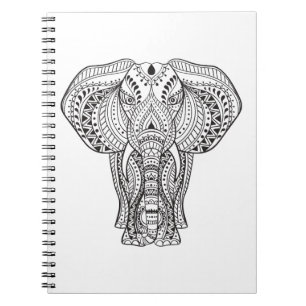 Ethnic Indian Elephant Notebook