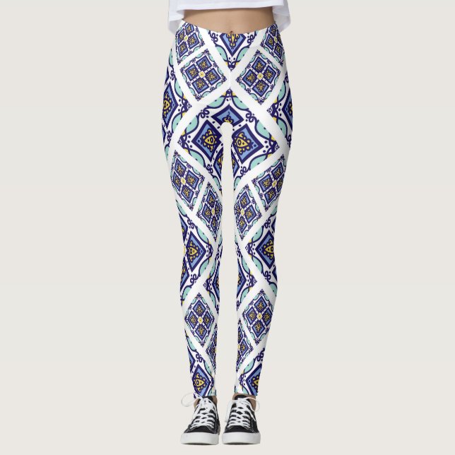 Ethnic Legging, Tribal Legging for women (Front)
