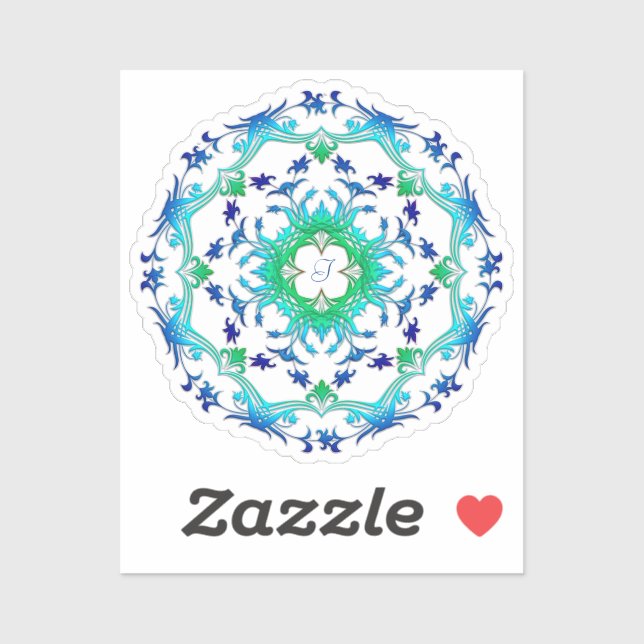 Ethnic Mandala Design Sticker (Sheet)