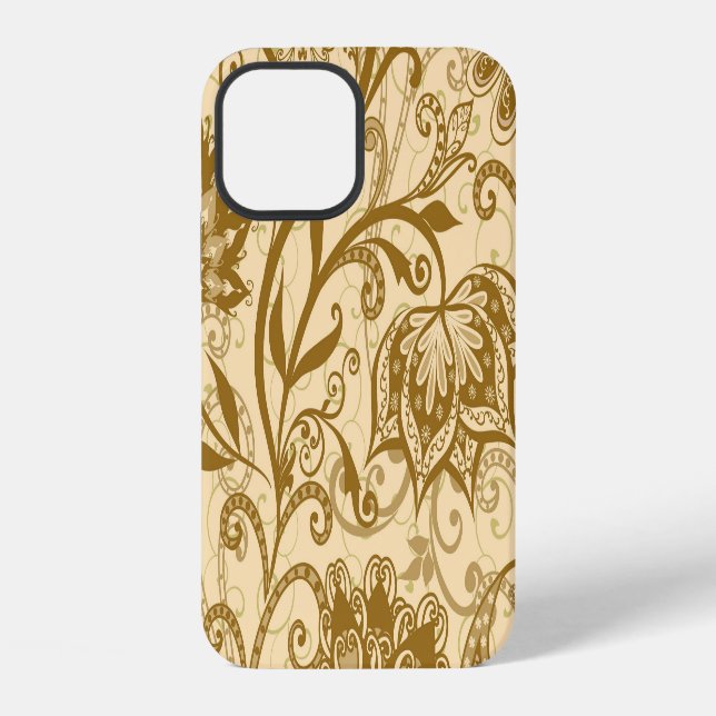 Ethnic Mandalas: Indian Style Pattern iPhone Case (Back)