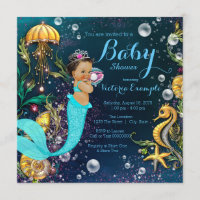 Ethnic Mermaid Baby Shower