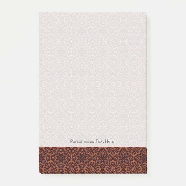 Ethnic modern geometric pattern 2 post-it notes (Front)