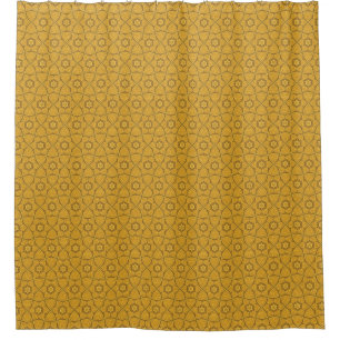 Ethnic modern geometric pattern 2 shower curtain