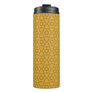Ethnic modern geometric pattern 3 thermal tumbler