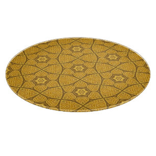 Ethnic modern geometric pattern cutting board
