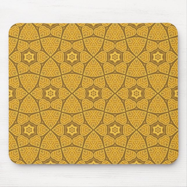 Ethnic modern geometric pattern mouse mat (Front)