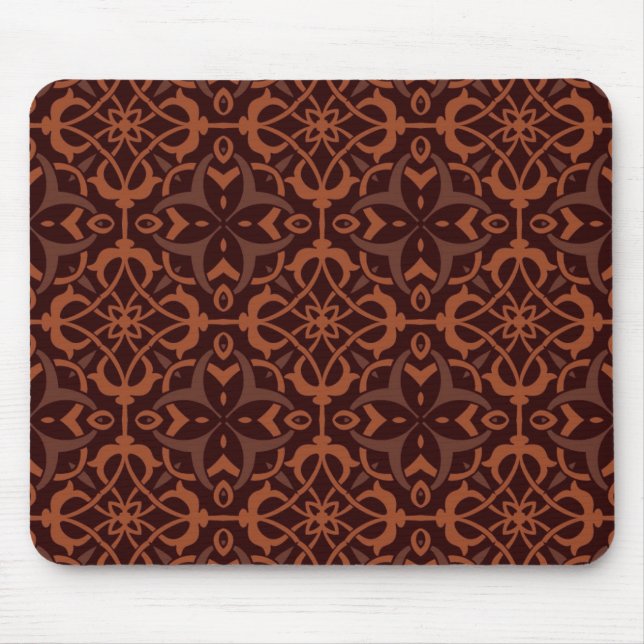 Ethnic modern geometric pattern mouse mat (Front)