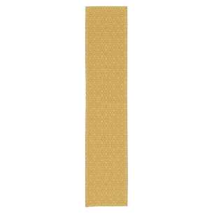 Ethnic modern geometric pattern short table runner