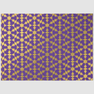 Ethnic Moroccan Geometric Mosaic Pattern  Tissue Paper