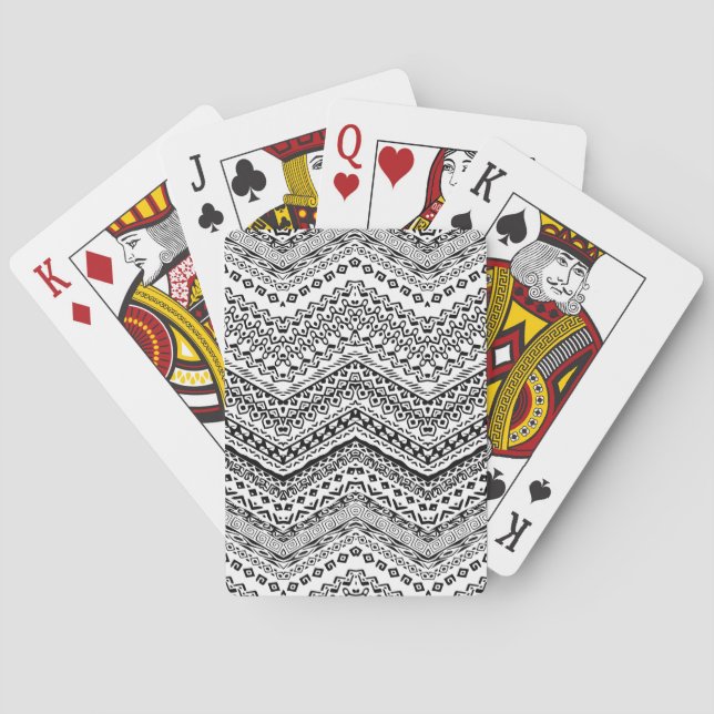 Ethnic Motifs 2 Playing Cards (Back)
