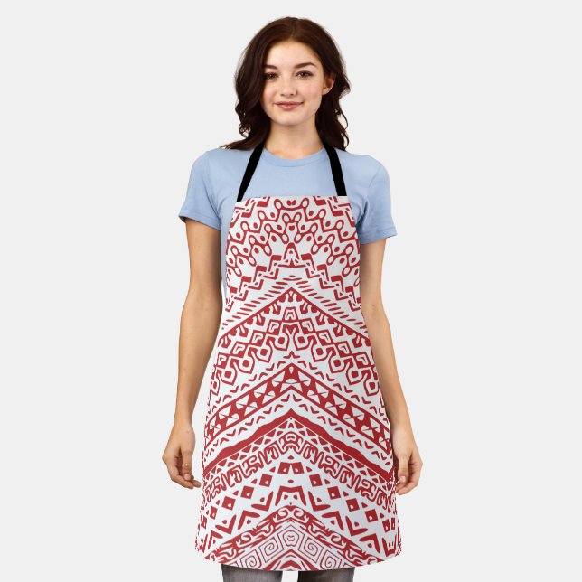 Ethnic Motifs 3 Apron (Worn)