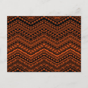 Ethnic Motifs 4 Postcard
