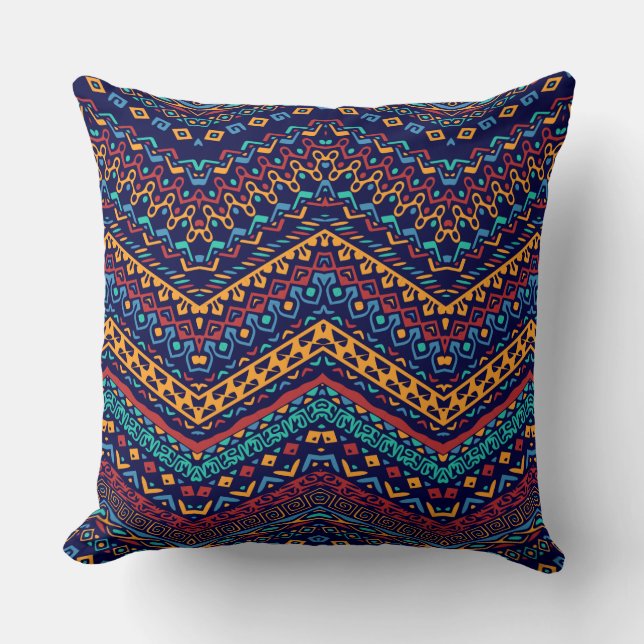 Ethnic Motifs Cushion (Front)
