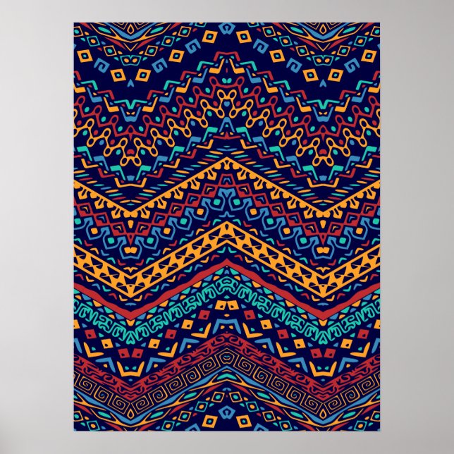 Ethnic Motifs Poster (Front)