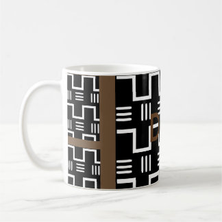 Ethnic Mud Cloth Mug for Dad