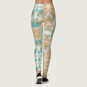 Ethnic national ornament leggings