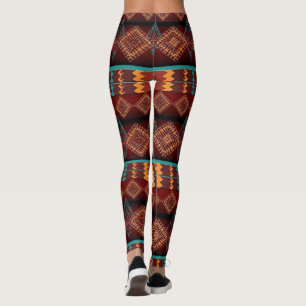 ethnic navajo seamless pattern leggings