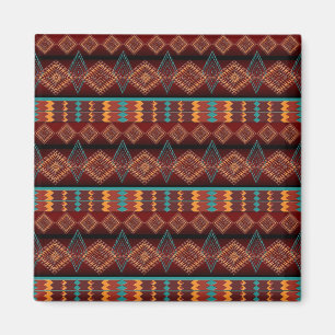 ethnic navajo seamless pattern magnet