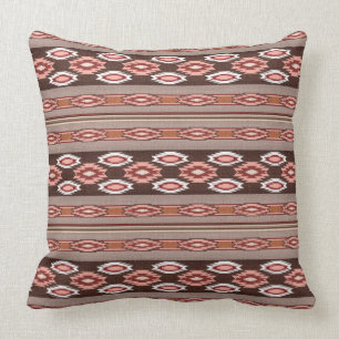 ethnic navajo southwestern pattern cushion