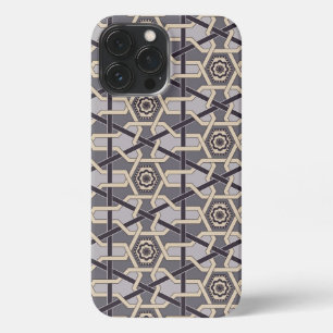 Ethnic Oriental Ornament  Embroidery decor Pattern iPhone 13 Pro Max Case