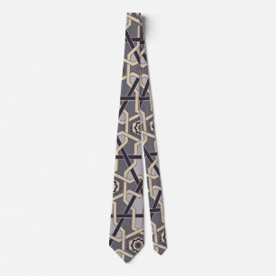 Ethnic Oriental Ornament Embroidery decor Pattern Tie