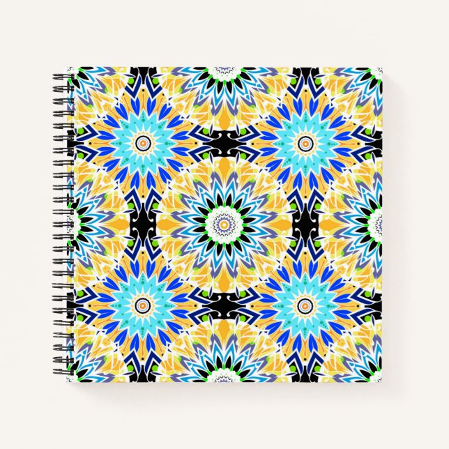 Ethnic ornament notebook (Front)