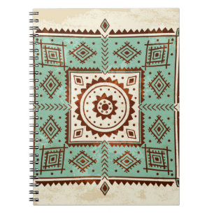 Ethnic ornament notebook