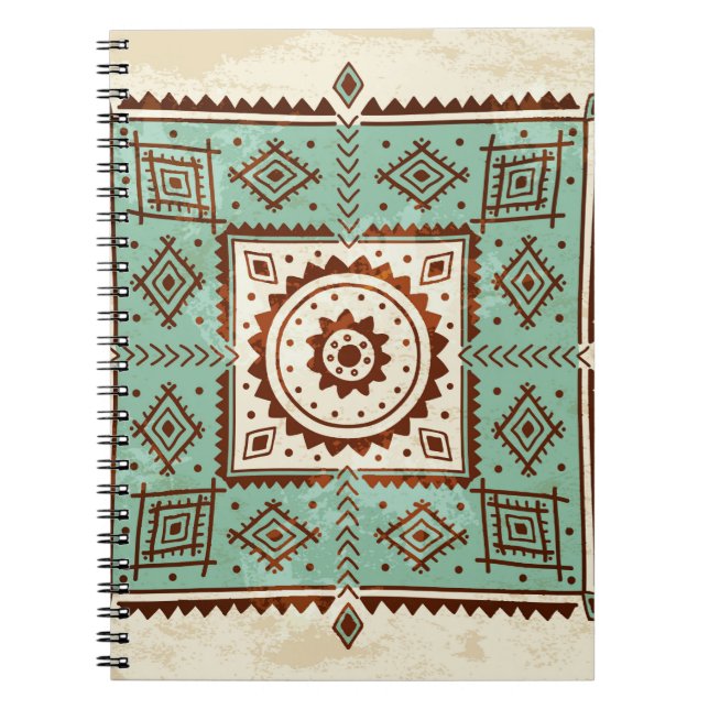Ethnic ornament notebook (Front)
