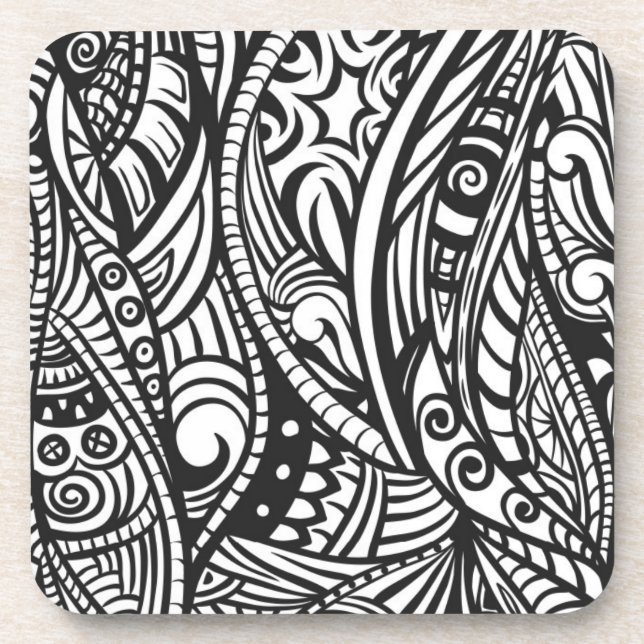 Ethnic pattern 3 coaster (Front)